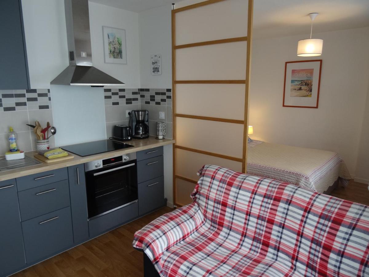 Studio Calme Et Agreable "Le Clos D'Acadie" - Auray Apartment Bagian luar foto